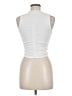 Zara White Sleeveless Top Size M - photo 2