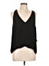 RACHEL Rachel Roy 100% Polyester Black Sleeveless Blouse Size L - photo 1
