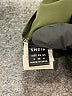 Shein 100% Polyester Color Block Green Short Sleeve Blouse Size 4 - photo 7