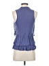 Clu + Willoughby 100% Rayon Blue Tank Top Size S - photo 2