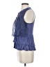 Clu + Willoughby 100% Rayon Blue Tank Top Size S - photo 5