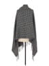 J.Crew Houndstooth Gray Wrap One size - photo 2