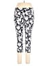 Rafaella Print Ivory Active Pants Size 14 - photo 1