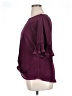 Tru Self 100% Polyester Burgundy Short Sleeve Top Size XL - photo 5