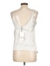 Zara Metallic Silver Sleeveless Blouse Size L - photo 2