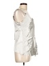 Zara Metallic Silver Sleeveless Blouse Size L - photo 4