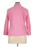 Chaps 100% Cotton Pink 3/4 Sleeve Button-Down Shirt Size XL - photo 2