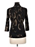 Grace Elements Black 3/4 Sleeve Blouse Size M - photo 2