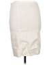 Max Studio Solid Ivory Formal Skirt Size 2 - photo 2
