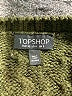 Topshop 100% Acrylic Chevron-herringbone Green Pullover Sweater Size 4 - photo 7