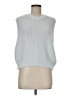 Jessica Simpson Silver Sweater Vest Size M - photo 1