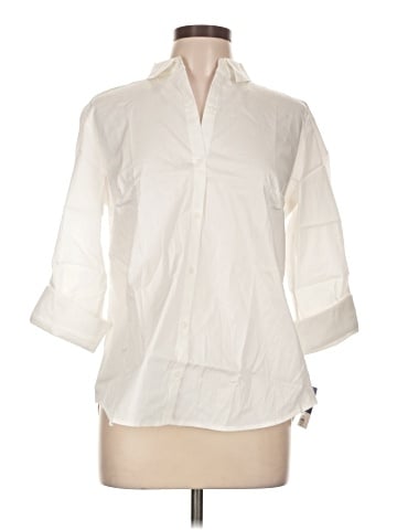Apt. 9 3/4 Sleeve Button-Down Shirt (view 1)
