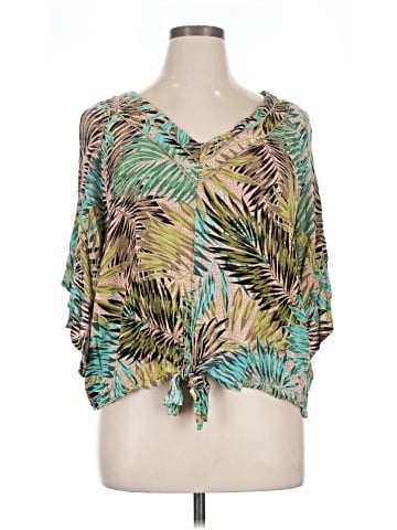 Democracy 3/4 Sleeve Blouse (view 1)