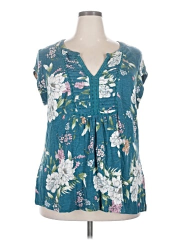 Daniel Rainn Short Sleeve Blouse (view 1)