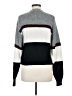 Rebecca Minkoff Color Block Gray Turtleneck Sweater Size M - photo 2