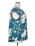 Daniel Rainn Teal Short Sleeve Blouse Size 2X - photo 4