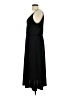 H&M 100% Polyester Solid Black Casual Dress Size L - photo 5