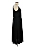 H&M 100% Polyester Solid Black Casual Dress Size L - photo 4