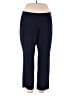 Susan Graver Solid Blue Active Pants Size L - photo 1
