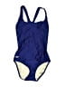 Speedo Color Block Blue One Piece Swimsuit Size 10 - photo 1
