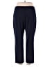 Susan Graver Solid Blue Active Pants Size L - photo 2
