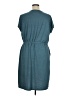 32 Degrees Solid Teal Casual Dress Size XL - photo 2