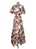 Zara Paisley Ivory Cocktail Dress Size S - photo 2