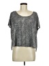 Jennifer Lopez Gray Short Sleeve Top Size M - photo 1