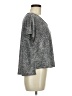 Jennifer Lopez Gray Short Sleeve Top Size M - photo 4
