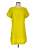 Mittoshop 100% Polyester Solid Yellow Casual Dress Size S - photo 1