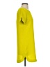 Mittoshop 100% Polyester Solid Yellow Casual Dress Size S - photo 4