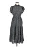 Max Studio Polka Dots Black Casual Dress One size - photo 1