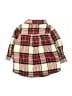 Hanna Andersson Plaid Tan Long Sleeve Button-Down Shirt Size 12-18 mo - photo 2