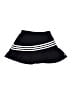Adidas 100% Polyester Stripes Black Active Skort Size 14 - photo 1