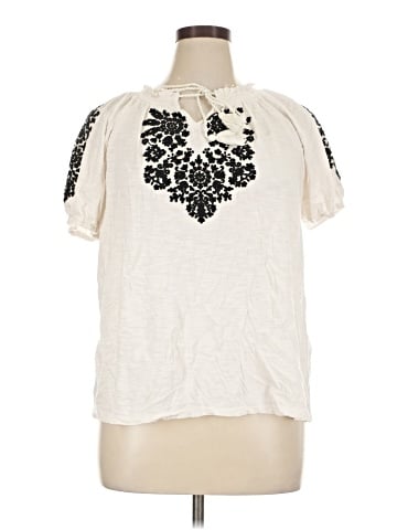 Style&Co Short Sleeve Blouse (view 1)