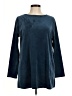 Purejill Blue 3/4 Sleeve T-Shirt Size M - photo 1