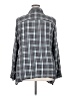Westbound 100% Rayon Plaid Gray Long Sleeve Button-Down Shirt Size 2X - photo 2