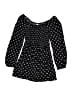 Gap 100% Rayon Stars Black Dress Size 10 - photo 1