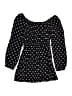 Gap 100% Rayon Stars Black Dress Size 10 - photo 2
