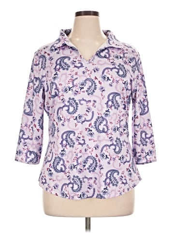Jaclyn Smith 3/4 Sleeve T-Shirt (view 1)
