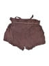 Aerie 100% Lyocell Solid Brown Shorts Size L - photo 2