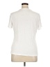 Nine West Solid Ivory Short Sleeve T-Shirt Size XL - photo 2