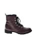 Unbranded Burgundy Ankle Boots Size 9 1/2 - photo 1