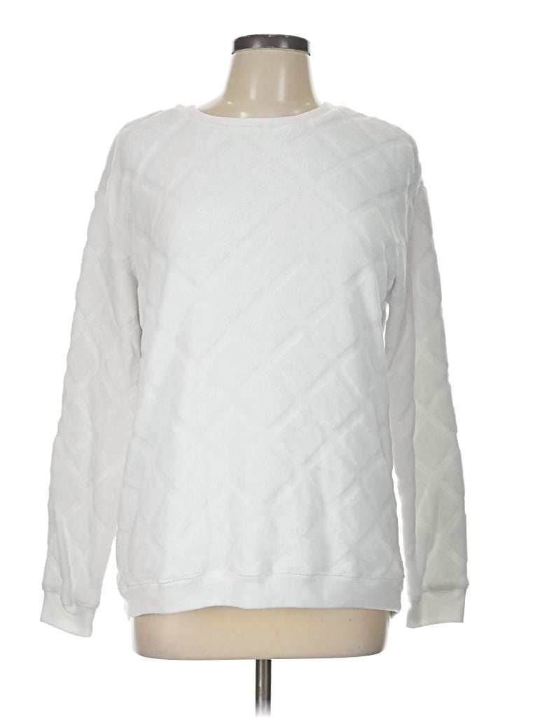 Click to view more detailed imagery on our partner's website Pre-owned Fifth Sun Pullover Sweater In White
