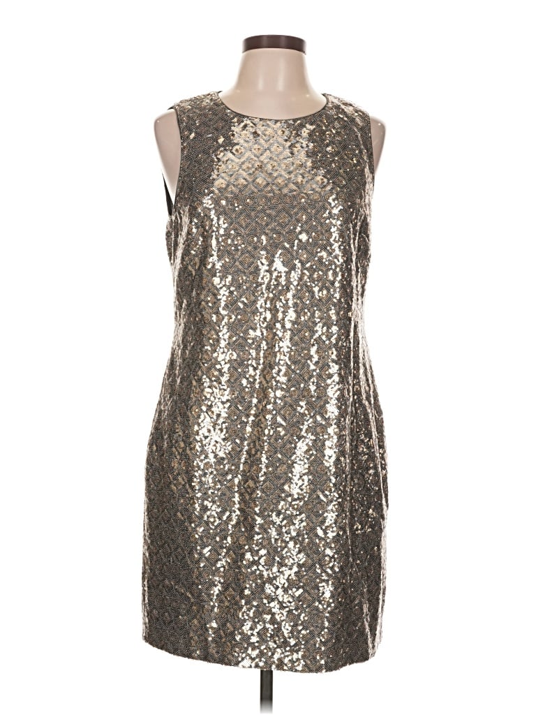 Banana Republic Cocktail Dress In Silver