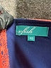 V Fish 100% Polyester Paisley Orange Cocktail Dress Size XS - photo 7