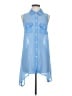 BCBGMAXAZRIA 100% Polyester Blue Sleeveless Blouse Size S - photo 1