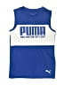 Puma 100% Polyester Blue Sleeveless T-Shirt Size 7 - photo 1