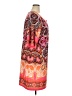 Sandra Darren Paisley Orange Casual Dress Size 20 - photo 4