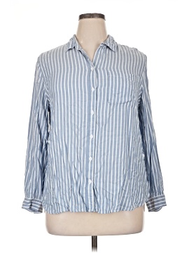 Beach Lunch Lounge 3/4 Sleeve Button Down Shirt